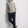 The edit jacquard polo shirt