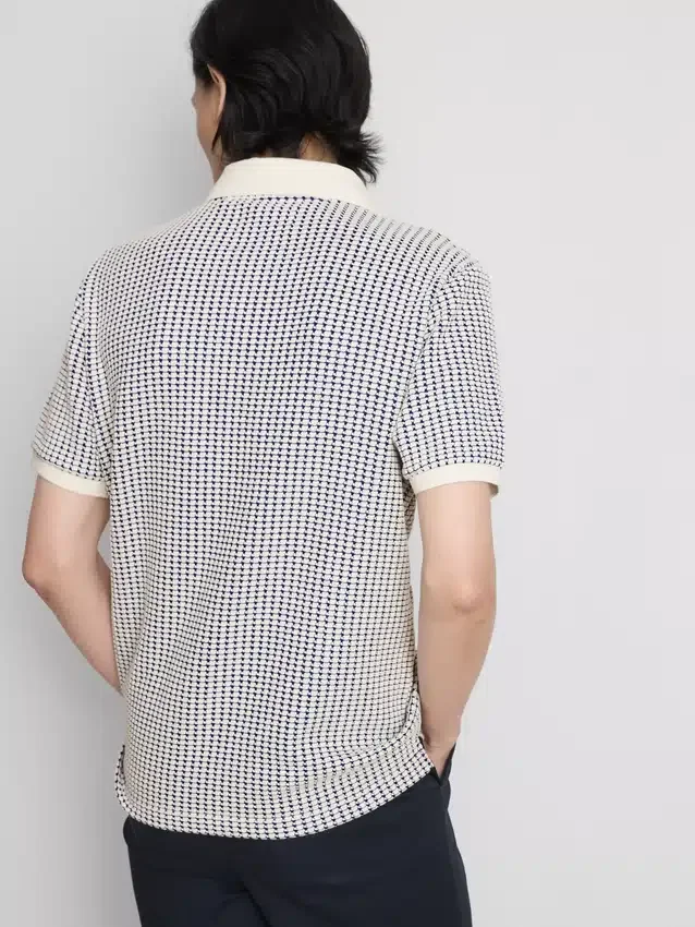 The edit jacquard polo shirt