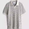 The edit jacquard polo shirt