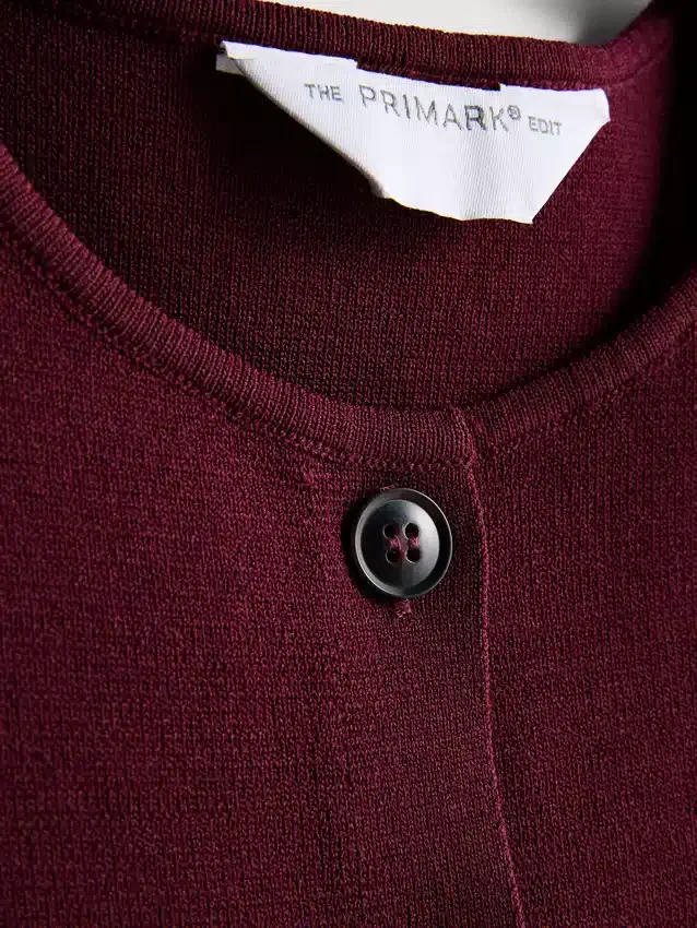 The edit knitted button-through tank top