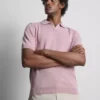 The edit knitted polo shirt