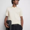 The edit knitted polo shirt