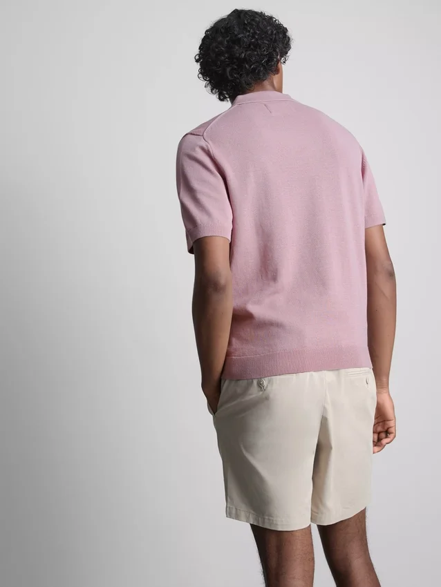 The edit knitted polo shirt