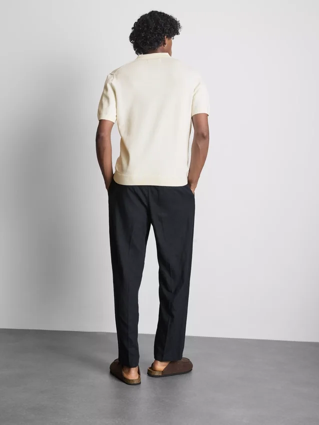 The edit knitted polo shirt