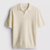 The edit knitted polo shirt