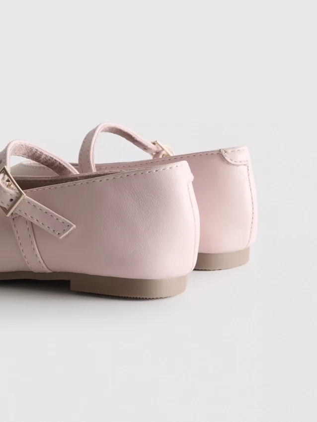 The edit leather ballet flats