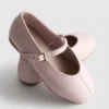 The edit leather ballet flats