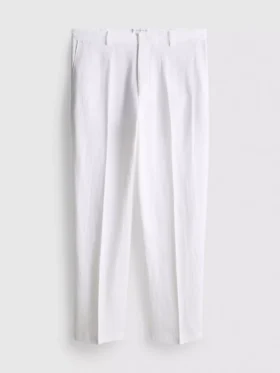 The edit linen blend relaxed pants