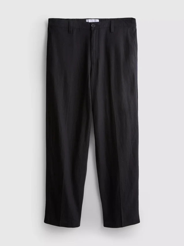 The edit linen blend relaxed pants