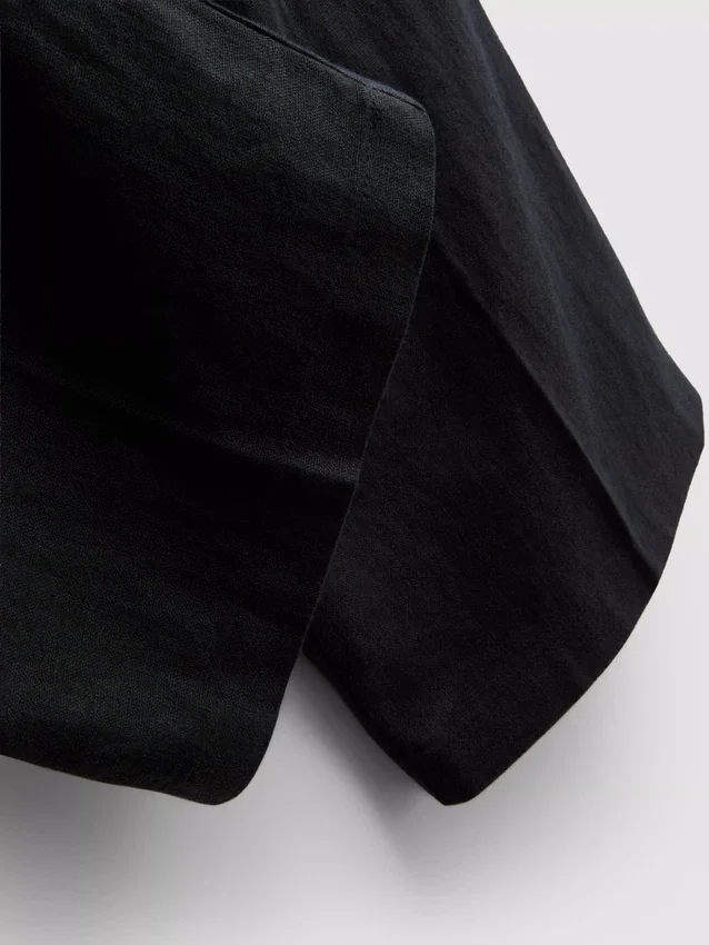 The edit linen blend relaxed pants