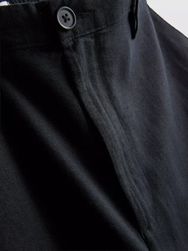 The edit linen blend relaxed pants