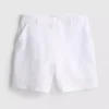 The edit linen classic shorts