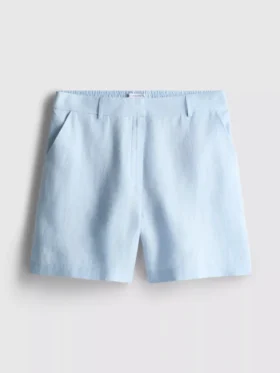 The edit linen classic shorts