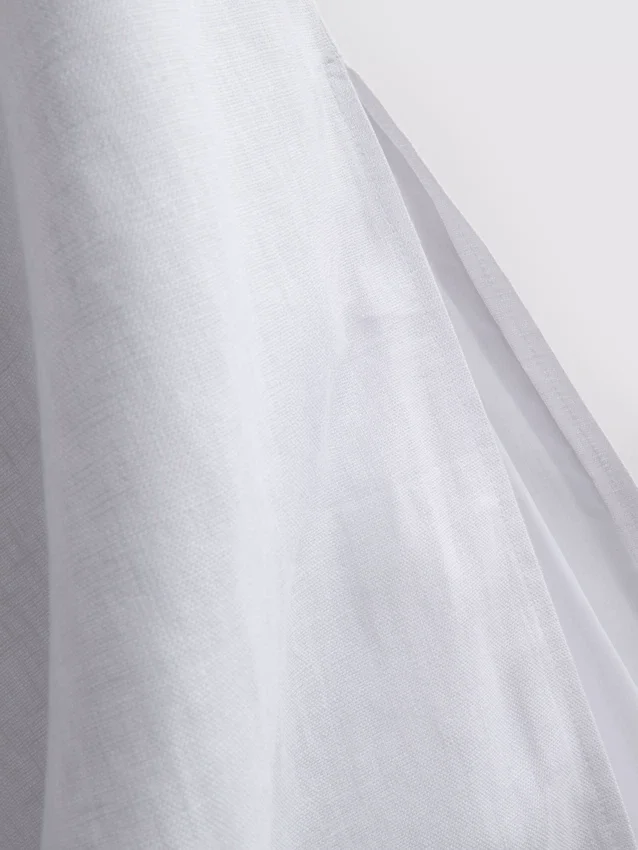 The edit linen maxi skirt
