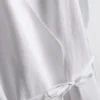 The edit linen v-neck wrap top