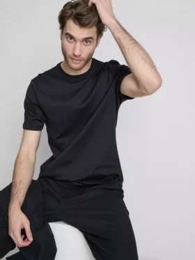 The edit mercerized slim-fit t-shirt