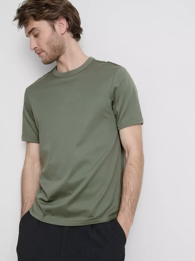 The edit mercerized slim-fit t-shirt