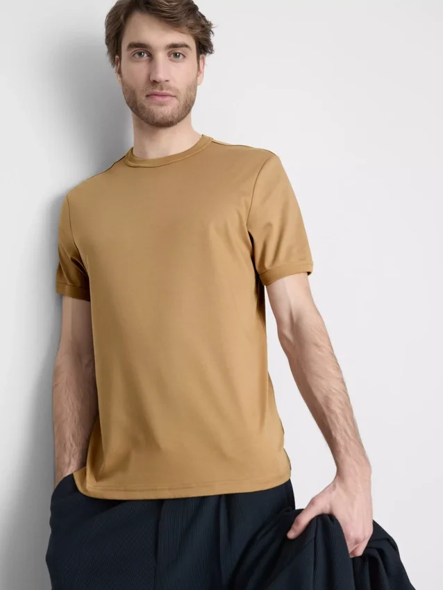 The edit mercerized slim-fit t-shirt