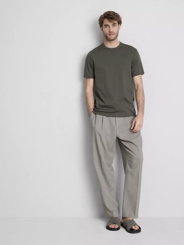 The edit mercerized slim-fit t-shirt
