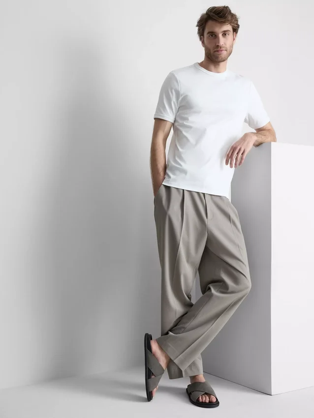 The edit mercerized slim-fit t-shirt
