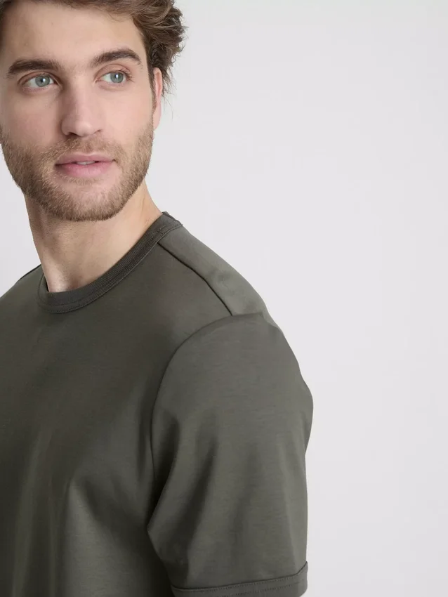 The edit mercerized slim-fit t-shirt
