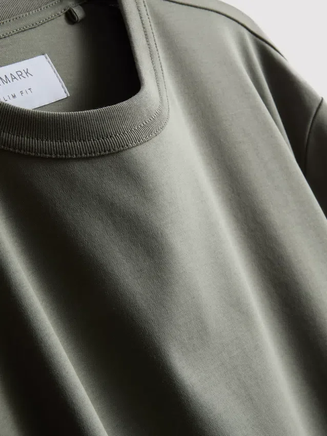 The edit mercerized slim-fit t-shirt