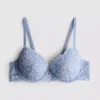 The edit padded wired lace bra