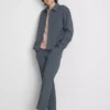 The edit pique collared jacket