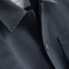 The edit pique collared jacket