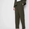 The edit plisse pants