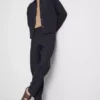 The edit plisse pants