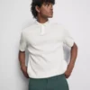 The edit ribbed polo shirt