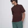 The edit ribbed polo shirt