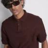 The edit ribbed polo shirt