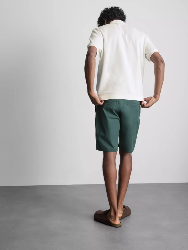 The edit ribbed polo shirt