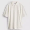 The edit ribbed polo shirt