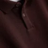 The edit ribbed polo shirt
