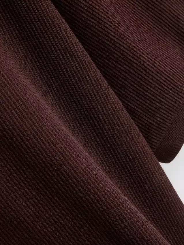 The edit ribbed polo shirt