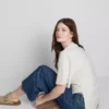The edit ruched asymmetrical tee