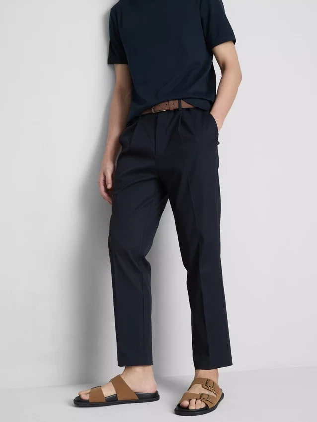 The edit slim fit peached pants