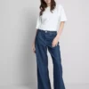 The edit straight-leg cotton denim jeans