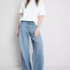 The edit straight-leg cotton denim jeans
