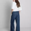 The edit straight-leg cotton denim jeans