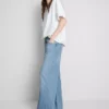 The edit straight-leg cotton denim jeans