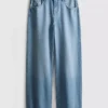 The edit straight-leg cotton denim jeans