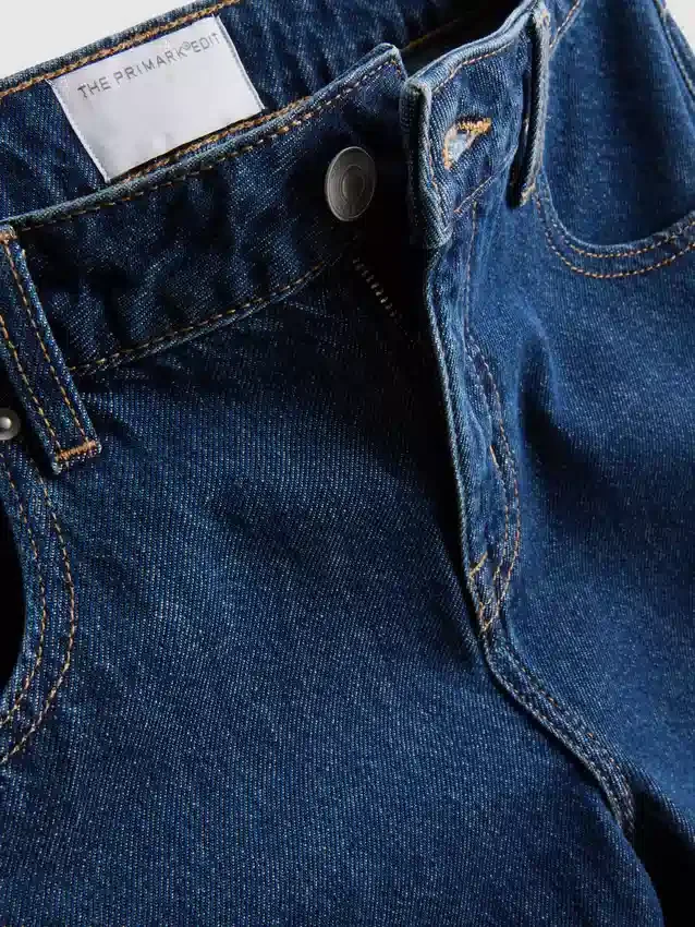 The edit straight-leg cotton denim jeans