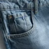 The edit straight-leg cotton denim jeans