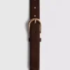 The edit suede belt