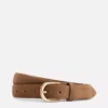 The edit suede belt