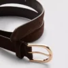 The edit suede belt